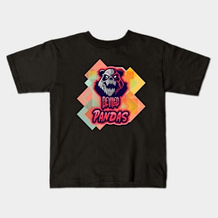 DEVIED PANDAS Kids T-Shirt